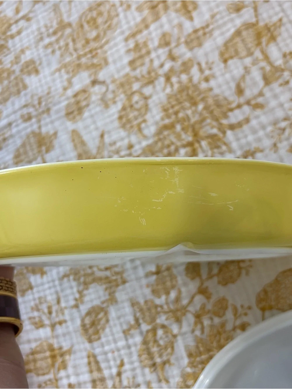 Pyrex Verde Divider Casserole Dish